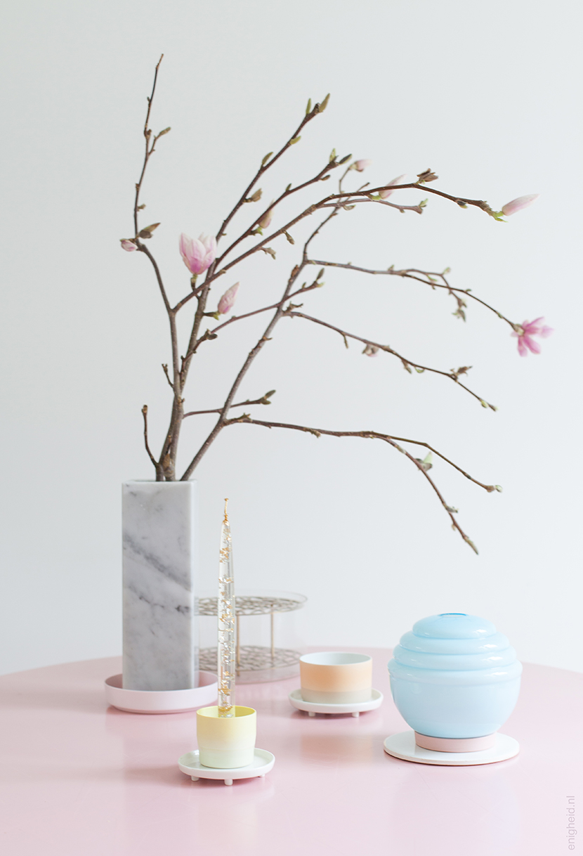 Magnolia, pastel ceramics | Enigheid