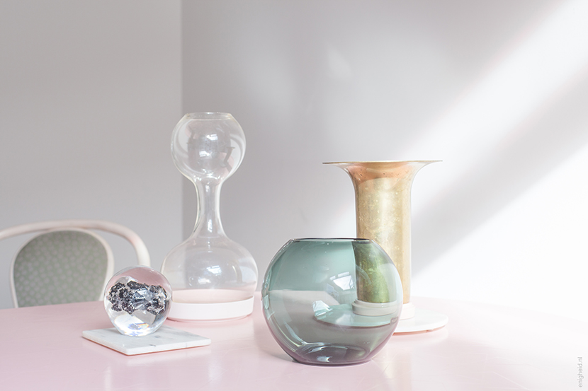Vintage treasures, pink ceramics | Enigheid