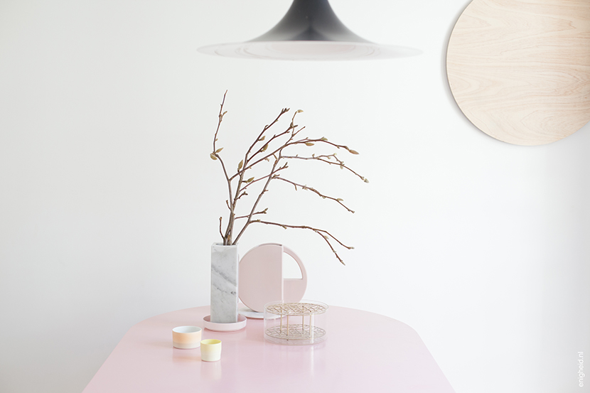 Magnolia, Ang vase by Klong, Arita Japan porcelain by Scholten&Baijings | Enigheid 