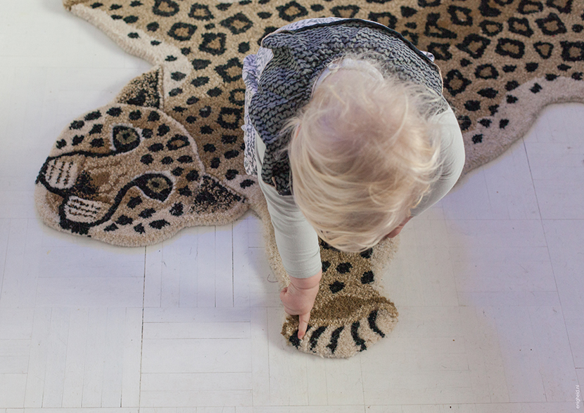 Maan and Doing Goods leopard rug | Enigheid